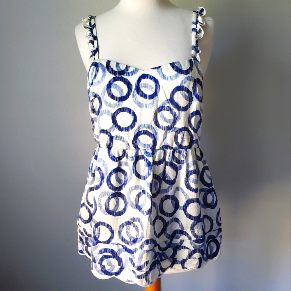 Juicy Couture Silk Babydoll Top